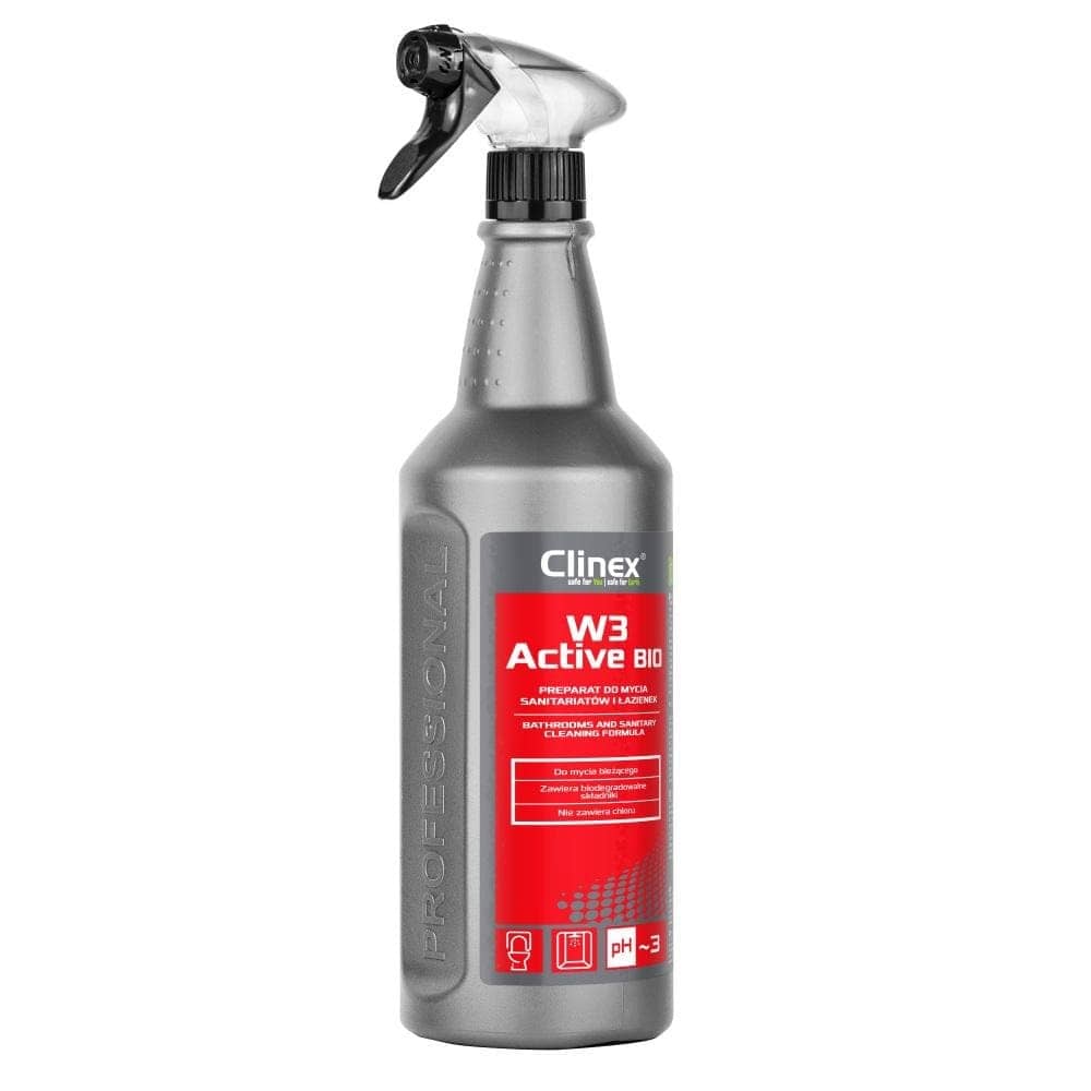 Clinex W3 Active Bio tīrīšanas līdzeklis vannas istabai un sanitārajām telpām 1 L